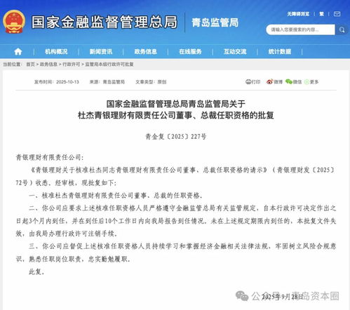 青島資本市場信息系統(tǒng)集成服務迎來重要突破（2025年10月13日-10月19日）